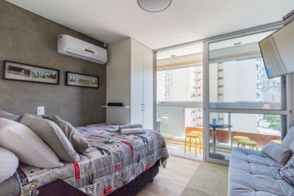 ساو باولو Lindo Studio Na Augusta Ate 4 Pessoas Stays 707 المظهر الخارجي الصورة